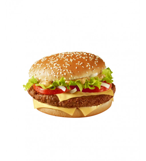Aloo Burger vegetariano