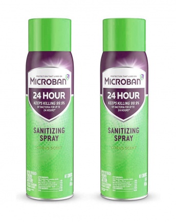 Microban Sanitizing Spray